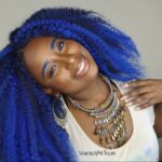 Crochet Braids Blue Ombre Hair