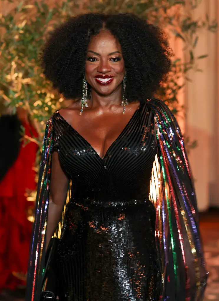 Viola Davis Glowing Skin At 82nd Golden Globe Awards